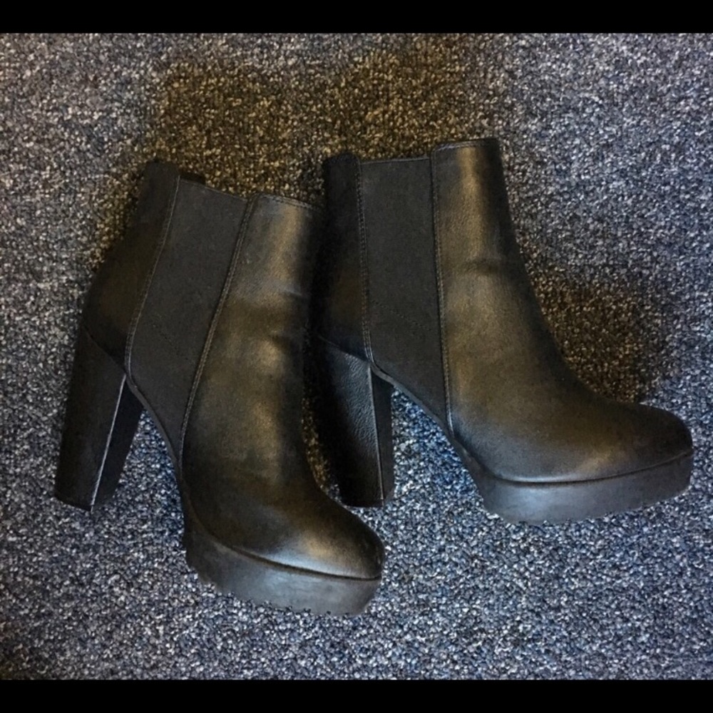 Black booties